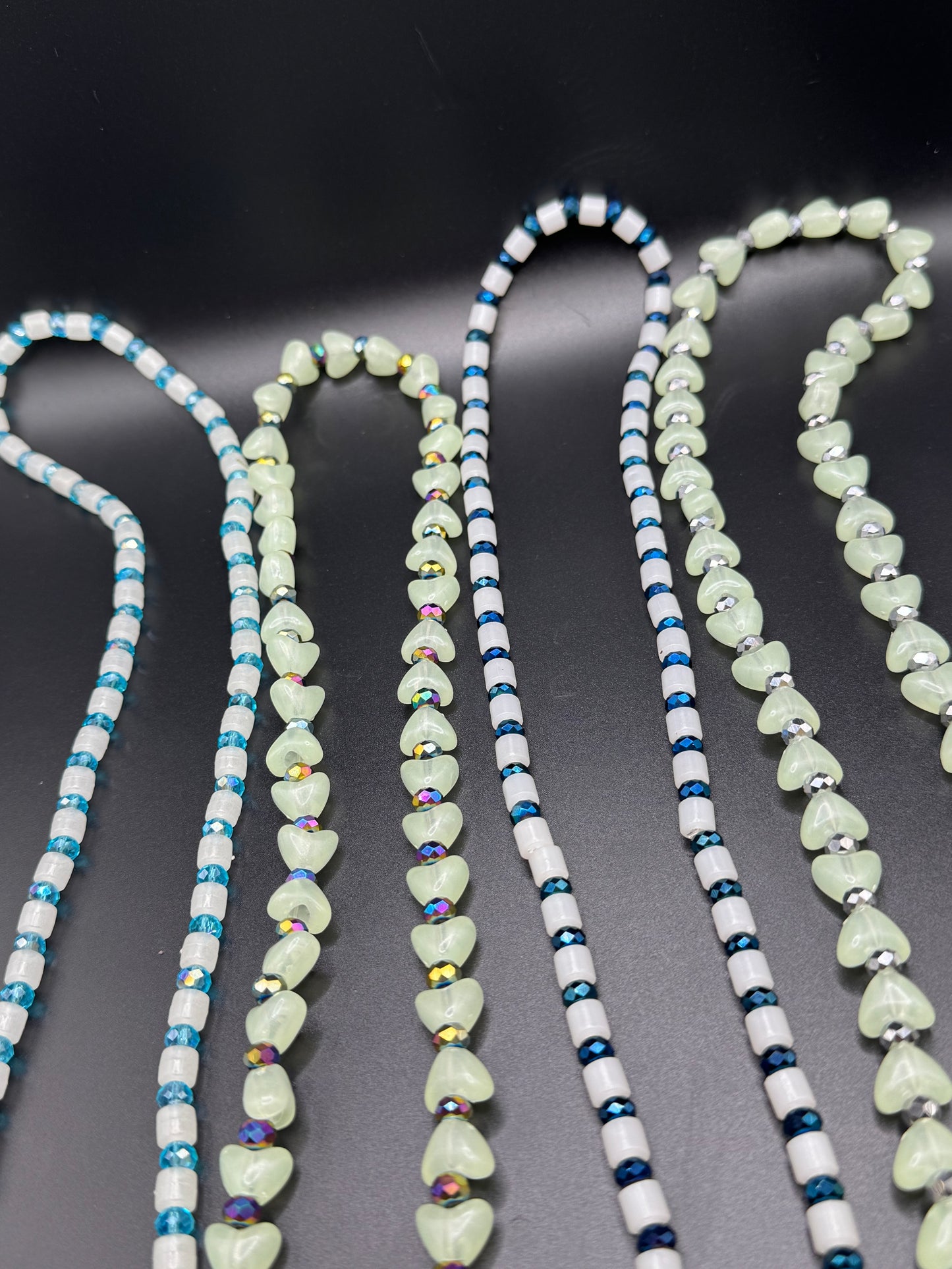 Glow in The Dark Waist Bead Sets
