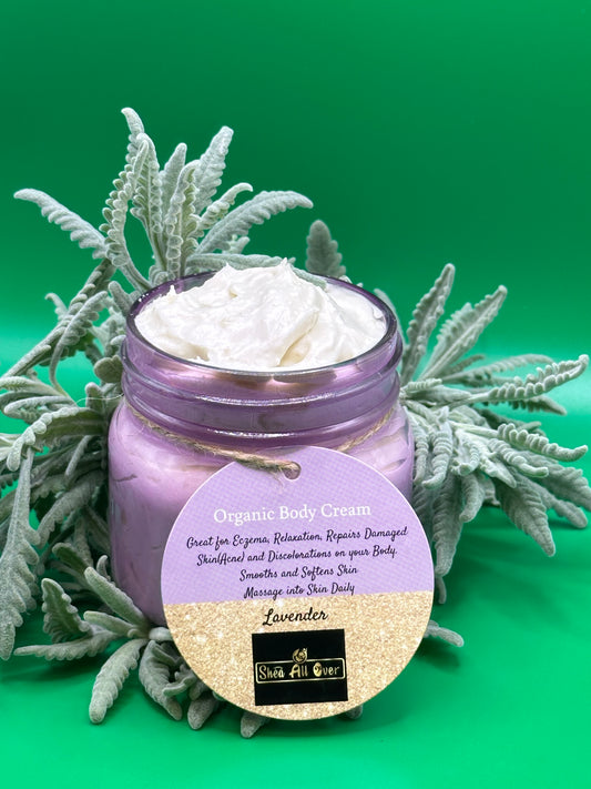 Lavender Body Cream (Relaxing/Skin Repair)