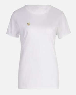 SAO White Slim Fit Women's T-Shirt