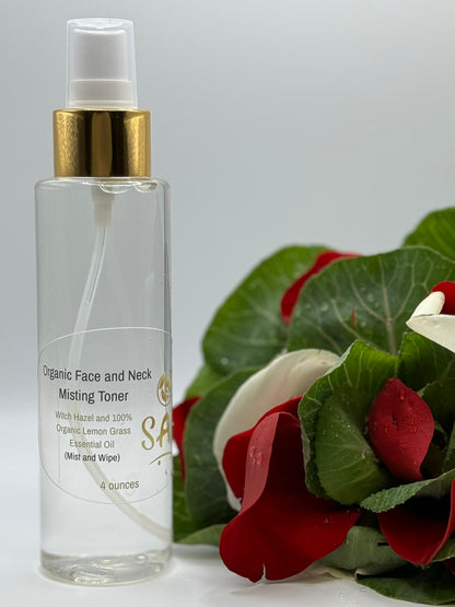Organic Face and Neck Misting Toner