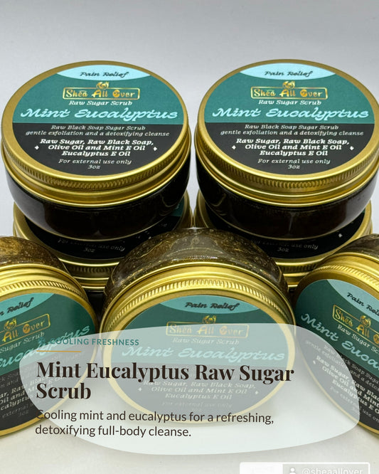 Raw Sugar Scrub Mint Eucalyptus