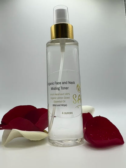 Organic Face and Neck Misting Toner